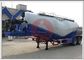 28000kg Loading Pneumatic Bulk Trailer 27m³ Volume With Weichai Diesel Engine
