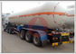 25 Tons LPG Tanker Truck , White LPG Transport Truck  Lean Alloy Steel Tank High Reliability