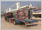 Central Axle Car Carrier Trailer 7500KG Payload 6x2 With ABS Chassis System