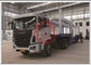 Goose Neck Car Carrier Truck , ABS Automobile Transport Trailers 14200KG Payload