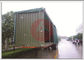 Aluminum Rails Curtain Side Trailer  π Hook Shape Water - Proof Covering Material