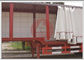Flatbed Baseplate Curtain Side Trailer 6 Channels Braking High Fixity