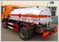 3CBM Portable Oil Tanker Lorry , Self - Priming Pump Diesel Fuel Truck Separated Storage