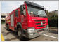 OEM Dry Powder Fire Fighting Vehicle Howo 6x4 Diesel Engine Long Service Life