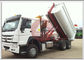 Palfinger Hook Lift Rubbish Compactor Truck , Detachable Waste Disposal Truck 2 Speed Reverse
