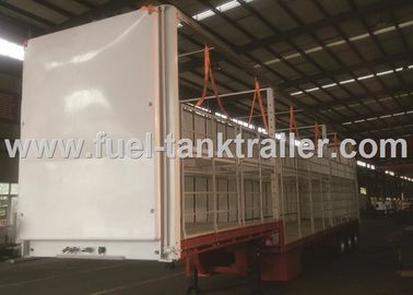 Air Suspension Curtain Van Trailer Easy Assembly Extra Durability Designed