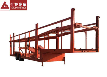 Double Layer Car Carrier Trailer Simple Structure Large Loading Space Double Axle