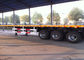 Flatbed Heavy Equipment Trailer Yellow Color Wide Transportation Application