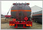 371hp Chemical Tank Trailer , 8x4 Aluminum Tanker Trailer Single Compartment