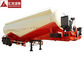 Large Capacity Dry Bulk Trailer 3 Ton Heavy Load Double V Shape Environmentally Friendly