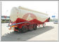 Large Capacity Dry Bulk Trailer 3 Ton Heavy Load Double V Shape Environmentally Friendly