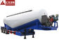 36000l Pneumatic Dry Bulk Trailers 3 Axle High - Strength Carbon Steel