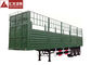 3 Axle Cargo Container Trailer , Container Hauler Trailer Corrugated Body Plate