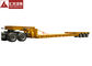 3 Line 6 Axle Heavy Duty Utility Trailer Low Bed 1.5m Steel Plate Solid Crossbeam