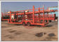 Double Layer Car Carrier Trailer Simple Structure Large Loading Space Double Axle