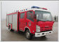 Isuzu Fire Fighting Vehicle , 3.5t Foam Fire Rescue Vehicles 20 L / S Flow Capacity