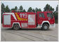 8T Fire Fighting Vehicle Euro IV High Visibility Customized Design Acceptable